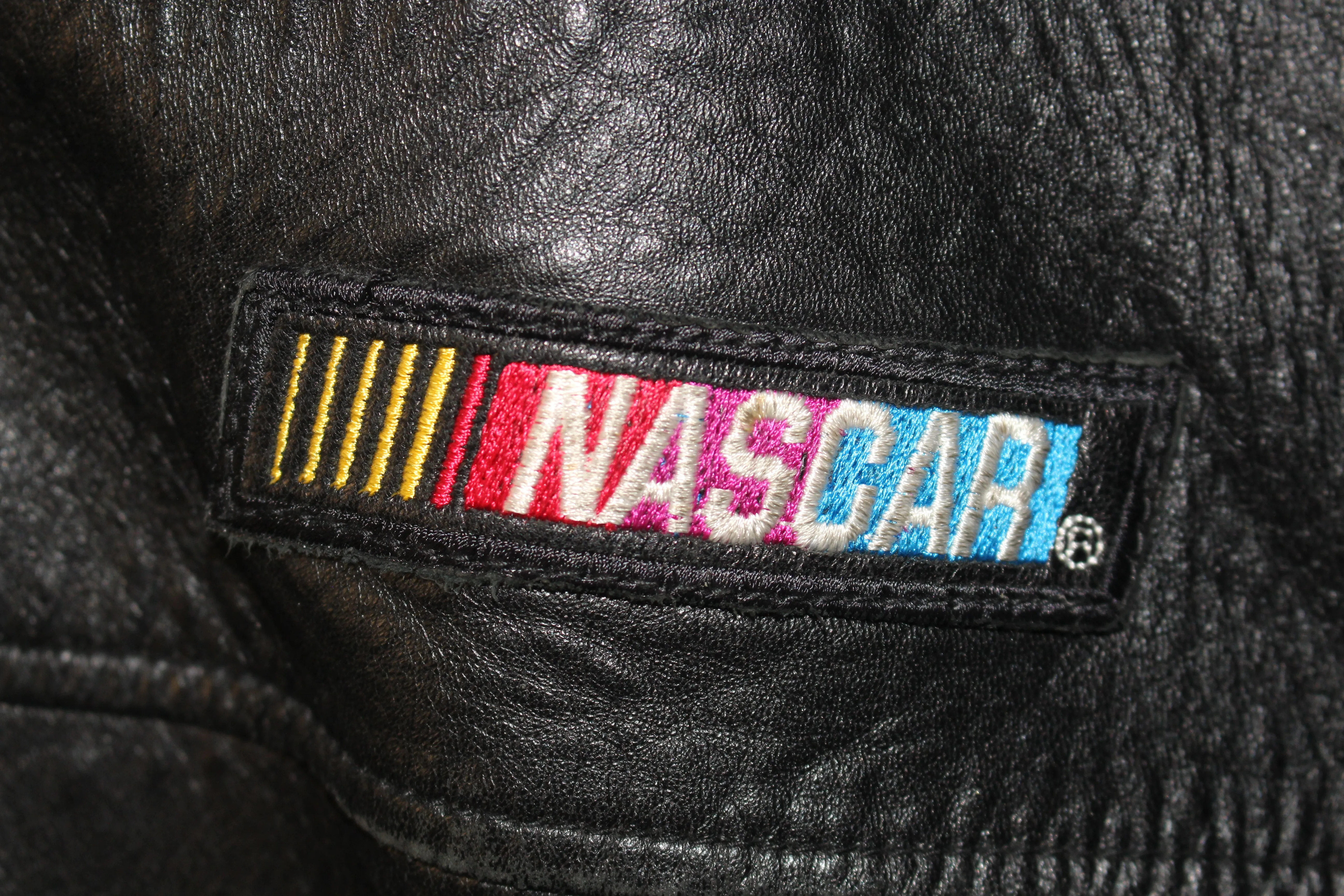 2000 NASCAR Leather Jacket (XXL)