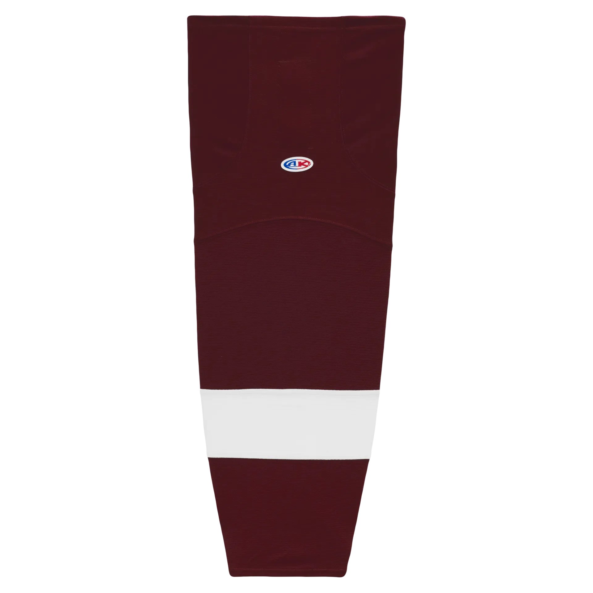 Athletic Knit (AK) HS2100-480 Peterborough Petes Maroon Mesh Ice Hockey Socks