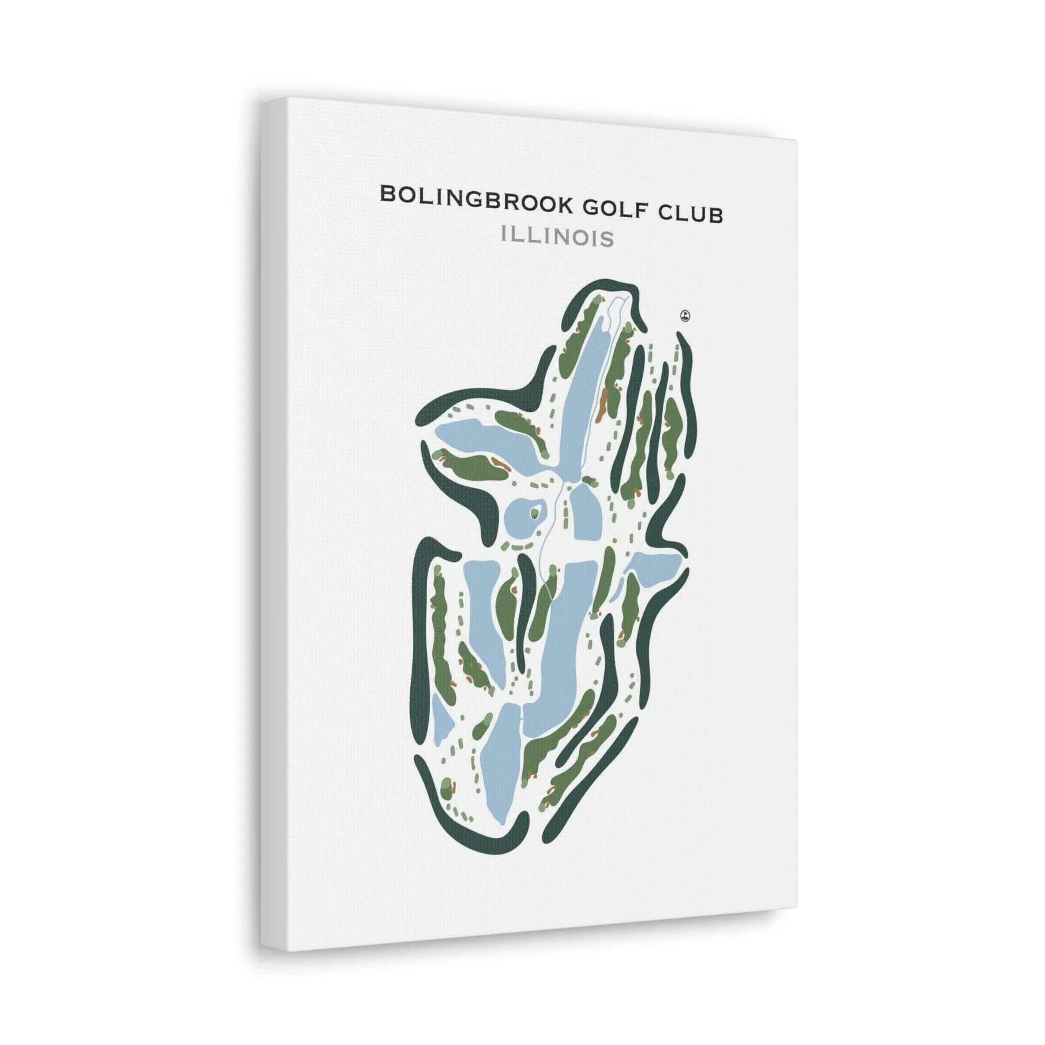 Bolingbrook Golf Club, Illinois - Printed Golf Course
