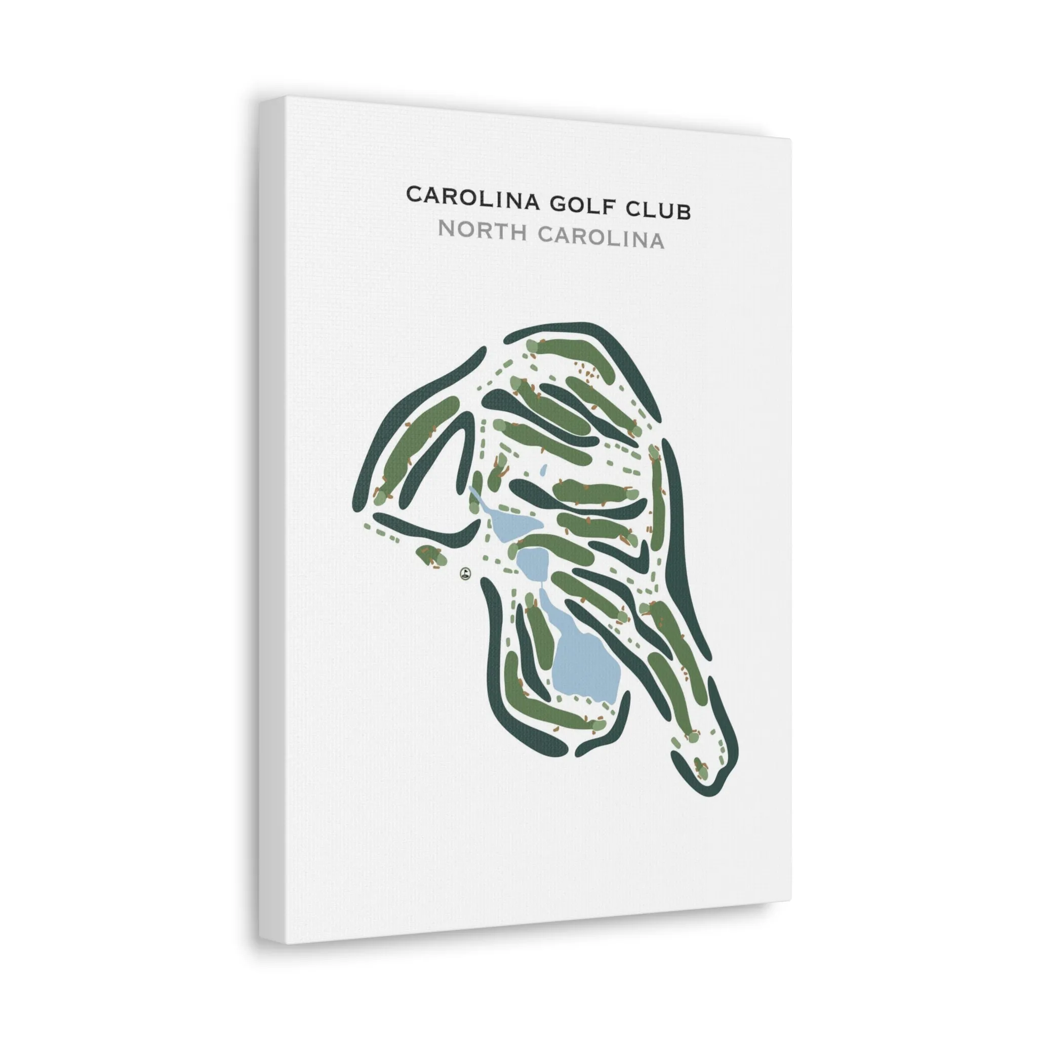 Carolina Golf Club, North Carolina - Printed Golf Course