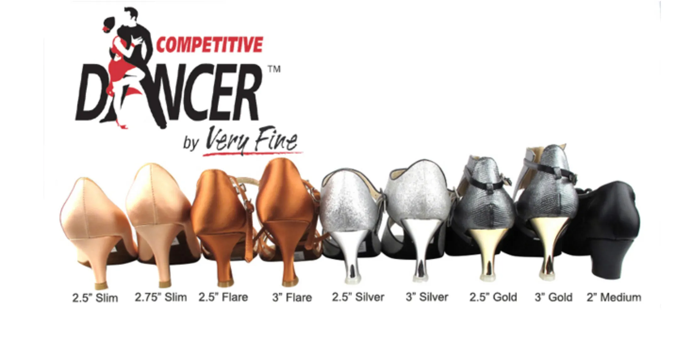 Competitive Dancer Series- Black Leather Dance Sandal