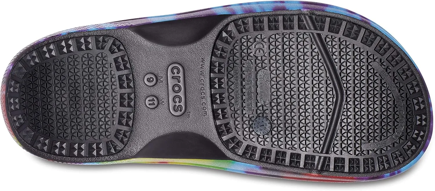 Crocs Unisex-Adult On The Clock Clogs, Slip Resistant Shoes