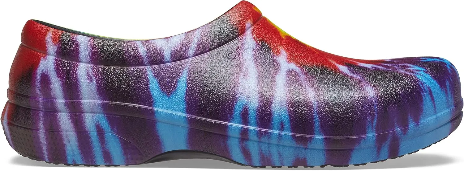 Crocs Unisex-Adult On The Clock Clogs, Slip Resistant Shoes