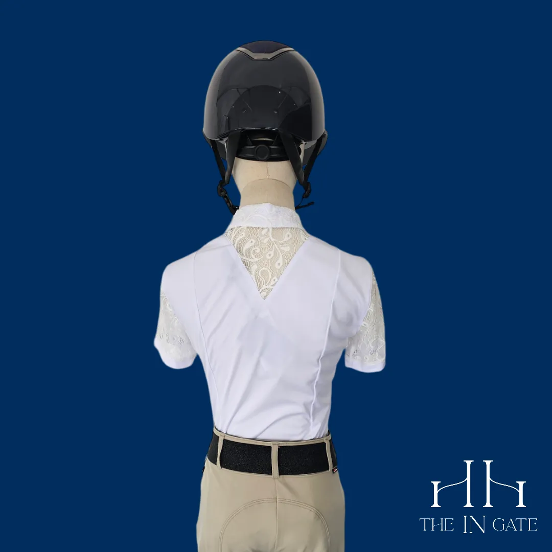 Ettie Lace Short Sleeve Shirt - FINAL SALE