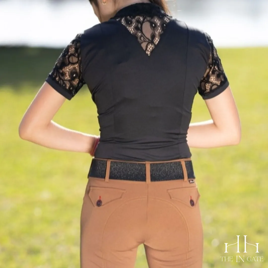 Ettie Lace Short Sleeve Shirt - FINAL SALE