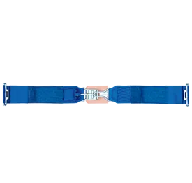 Simpson 5-Point Standard Latch & Link Lap Belt - Pull Down Adjust - 55" Wrap Around - Black