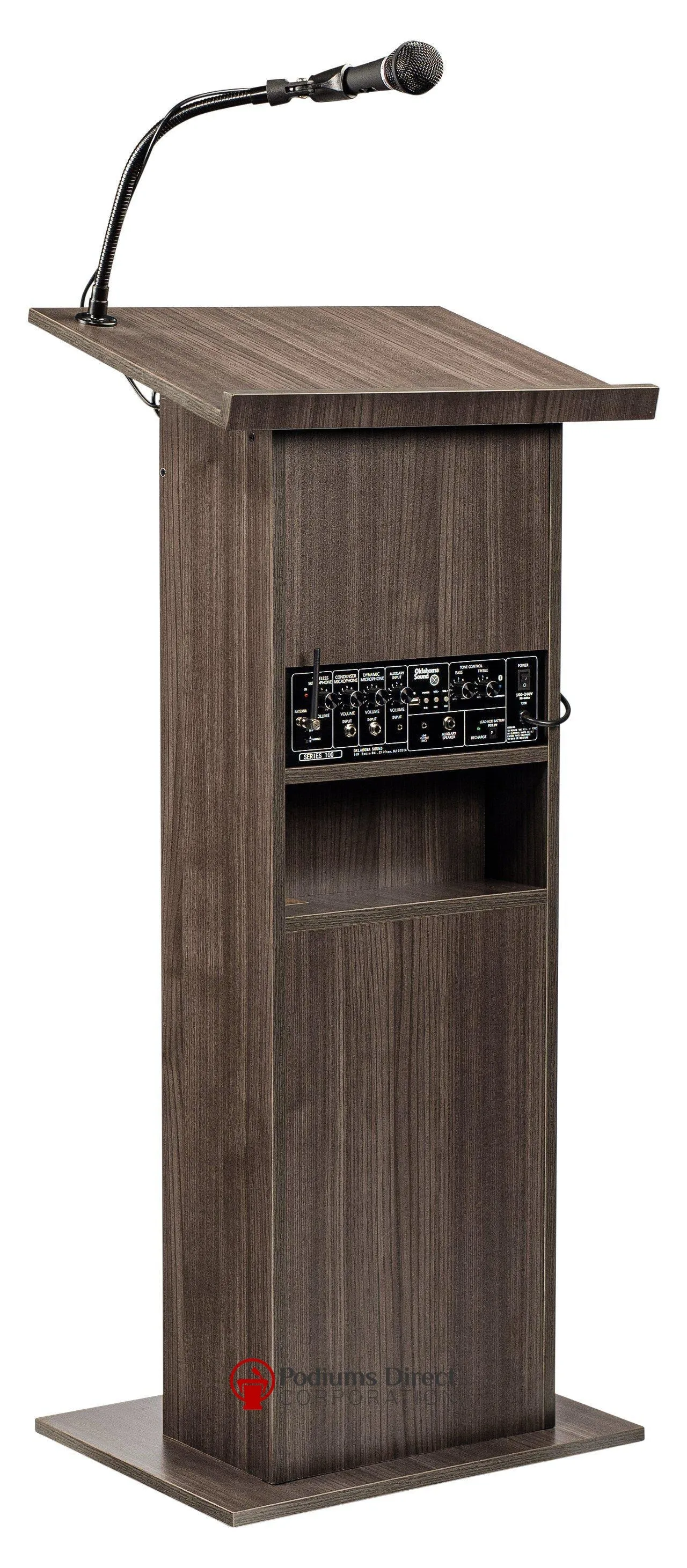 Sound Lectern 111PLS Oklahoma Sound Power Plus. Color: Ribbonwood