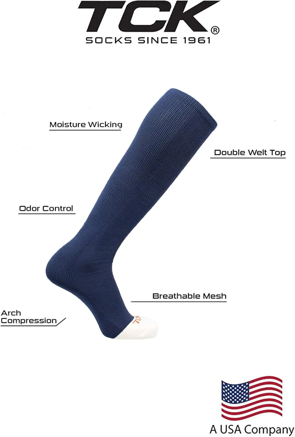 TCK Prosport Tube Socks Baseball Socks Softball Football
