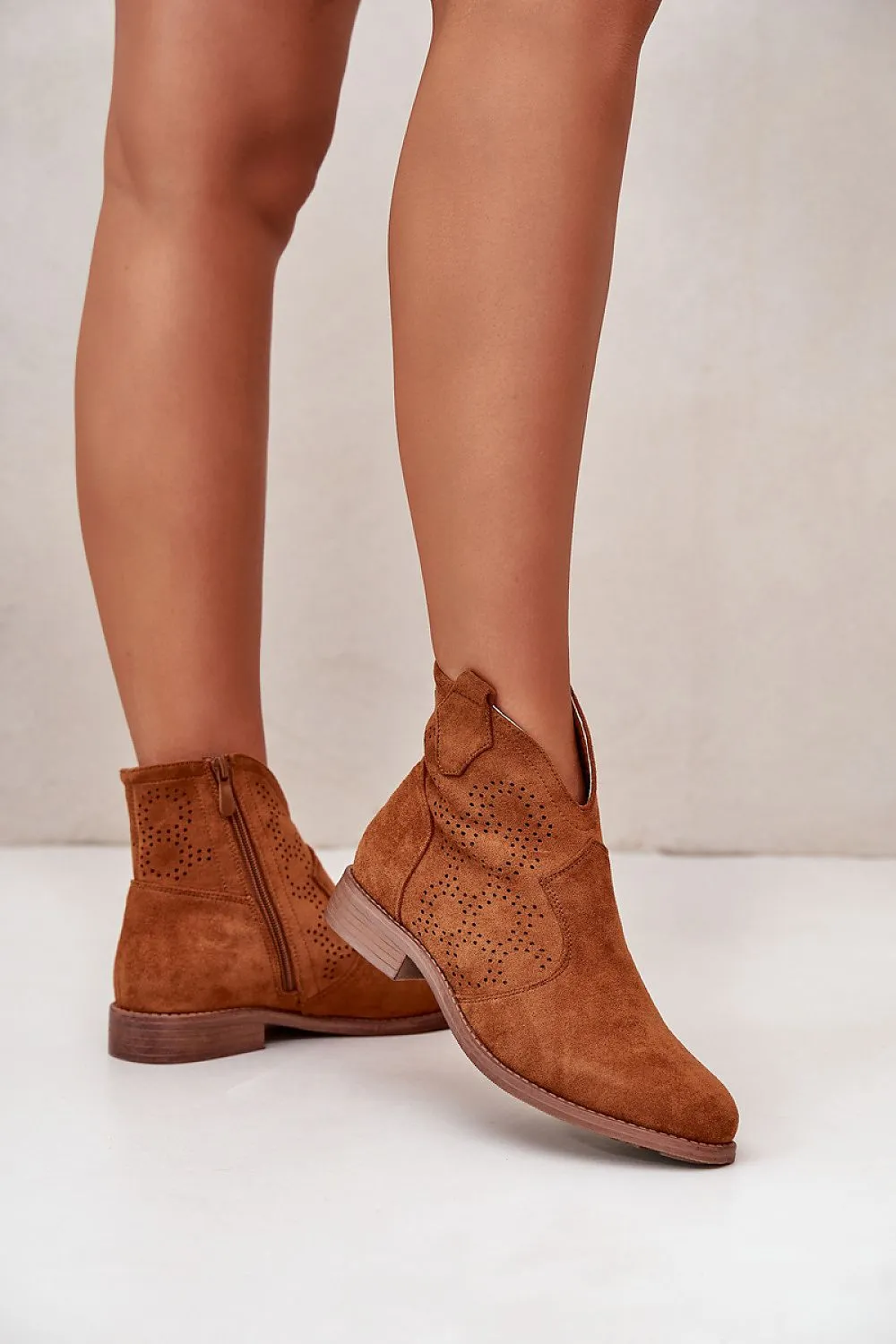 TEEK - Stencil Suede Ankle Boots