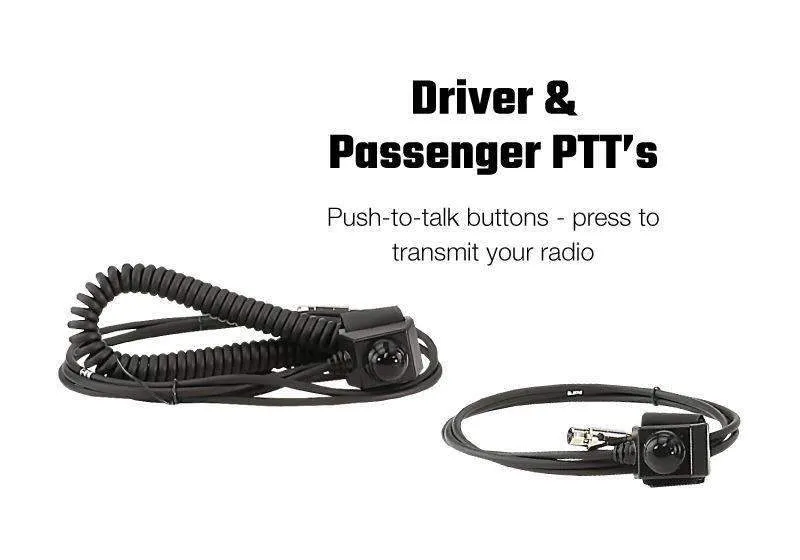 *Waterproof GMRS Radio* Can-AM X3 Complete UTV Communication Kit with Top Mount