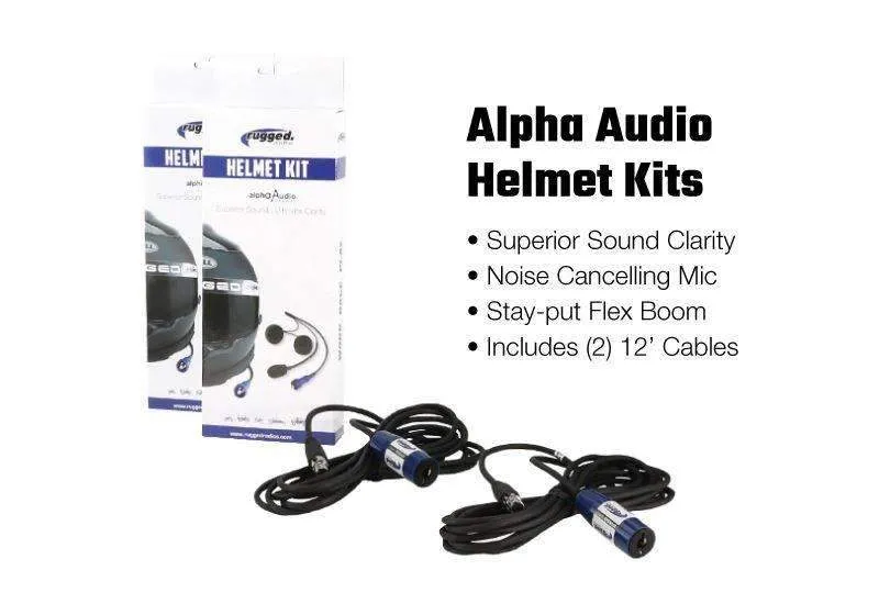 *Waterproof GMRS Radio* Can-AM X3 Complete UTV Communication Kit with Top Mount