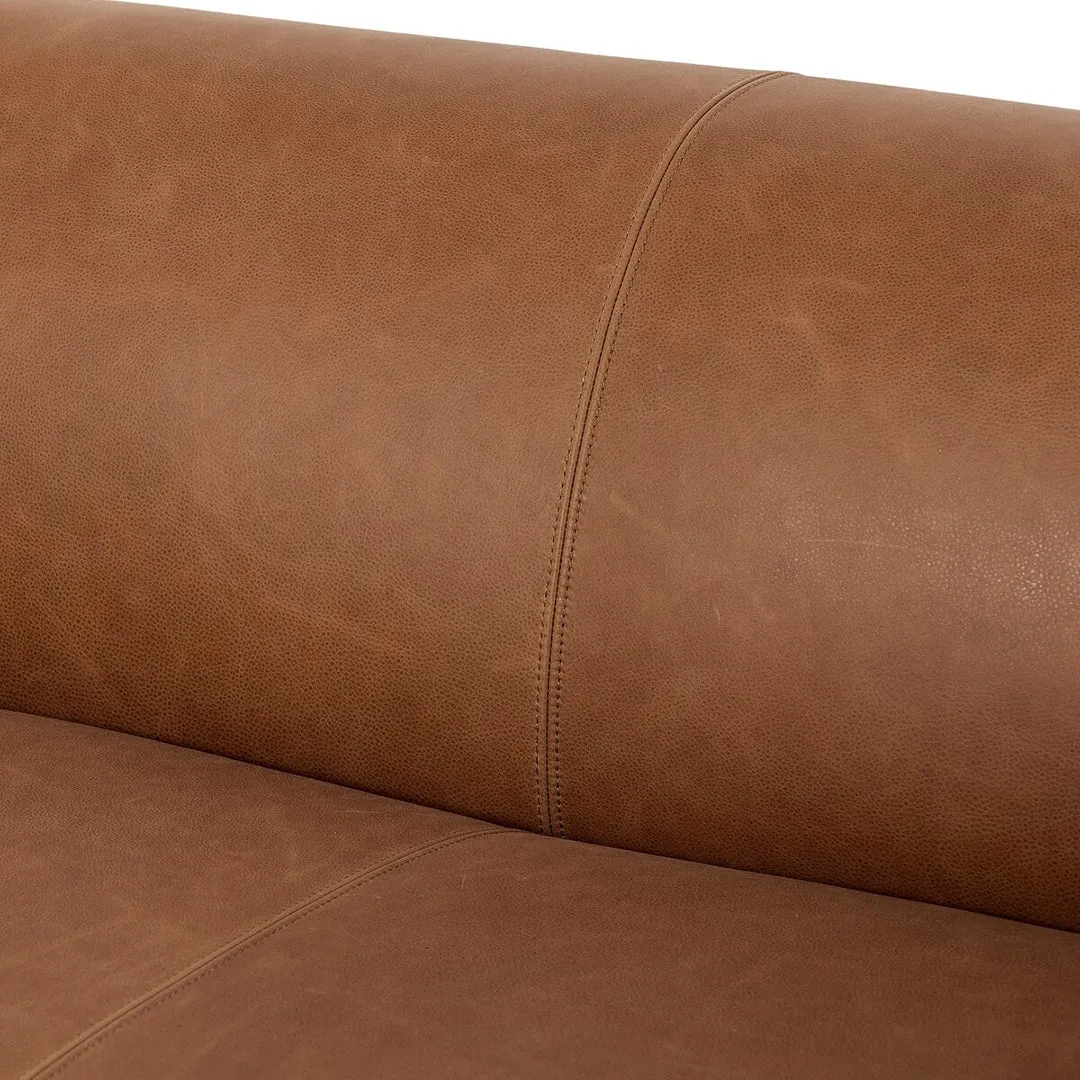 Wellborn Leather Sofa
