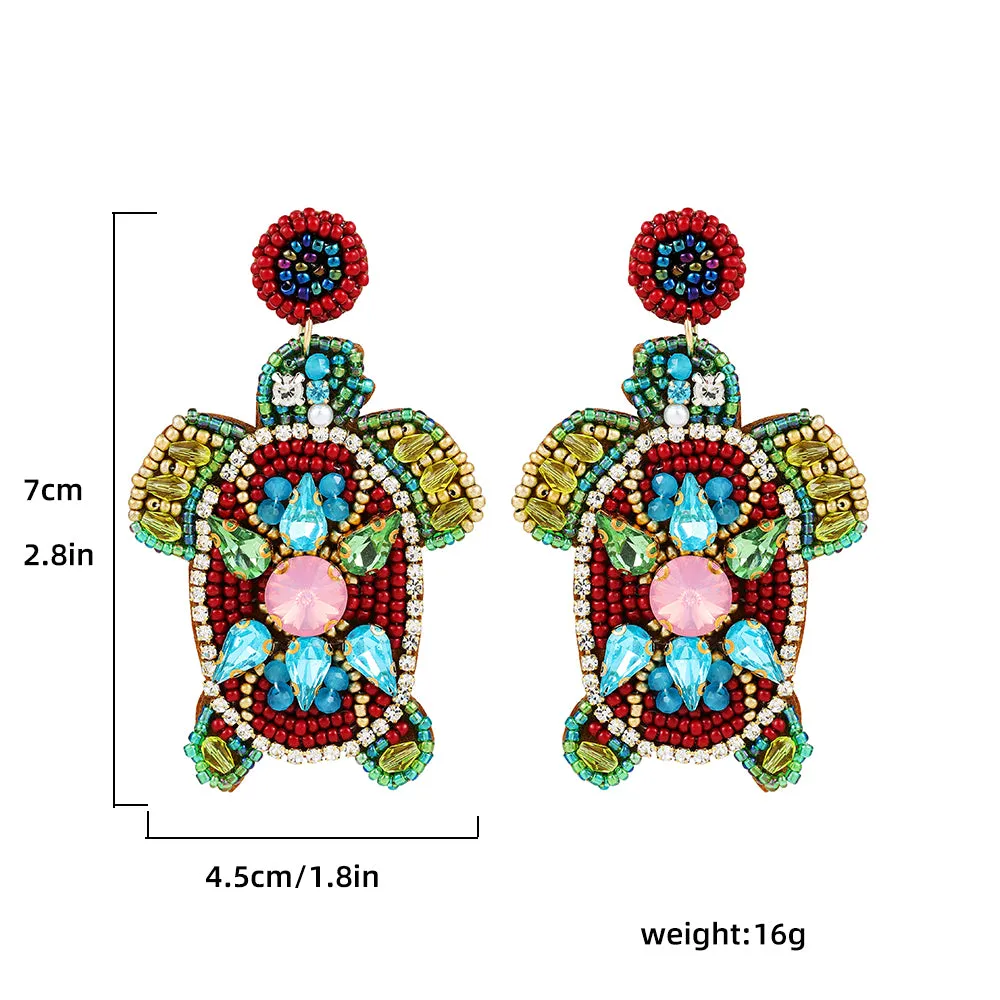 Women Pearl Earrings - Summer Beach Jewelry - various motives
